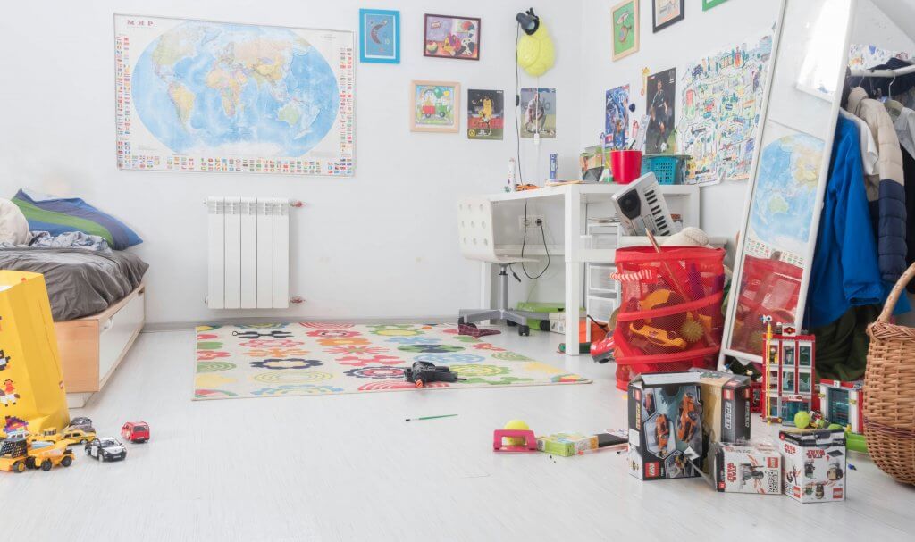 A classroom filled with toys and interactive learning tools